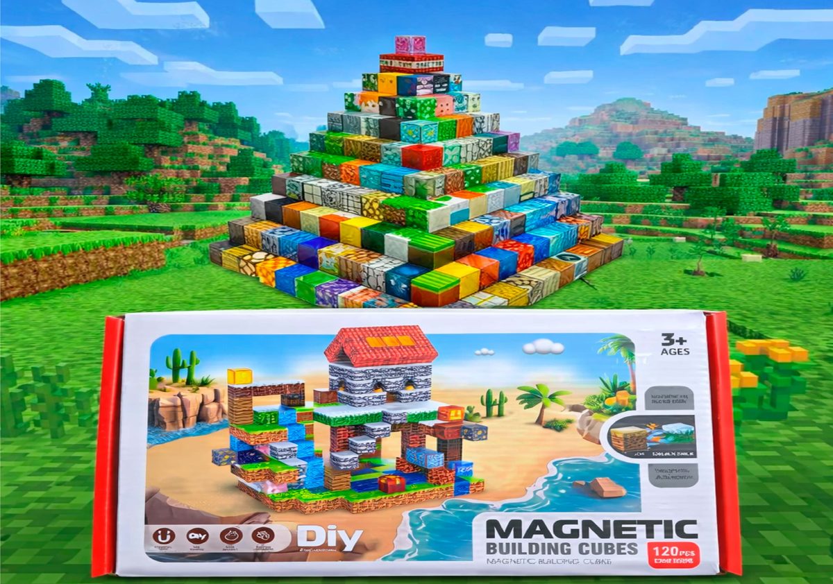 Bloques Magnéticos MINECRAFT 120un