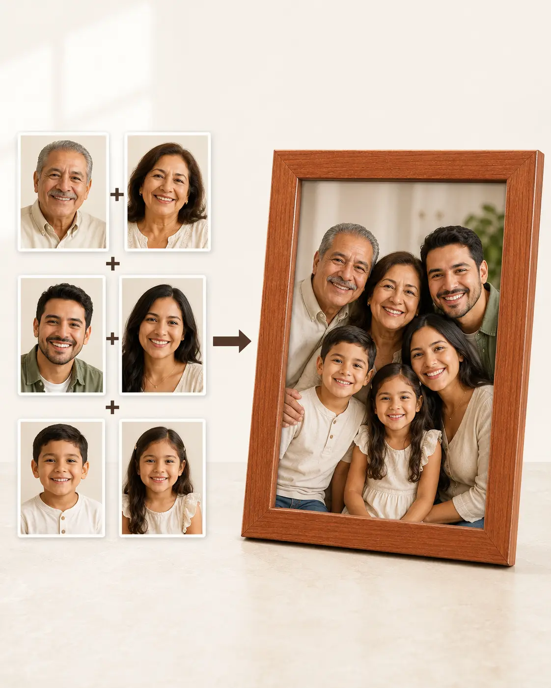 Portaretratos A4 Unión Fotos Familiares